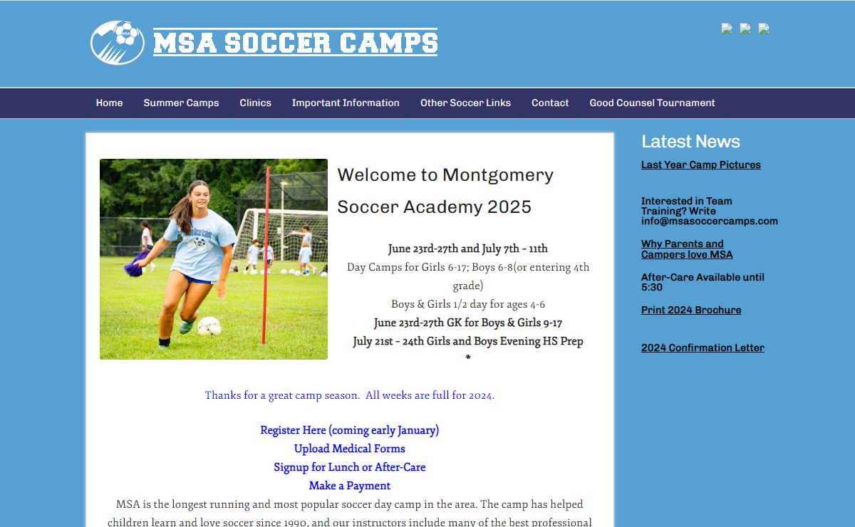 Montgomery Soccer Academy