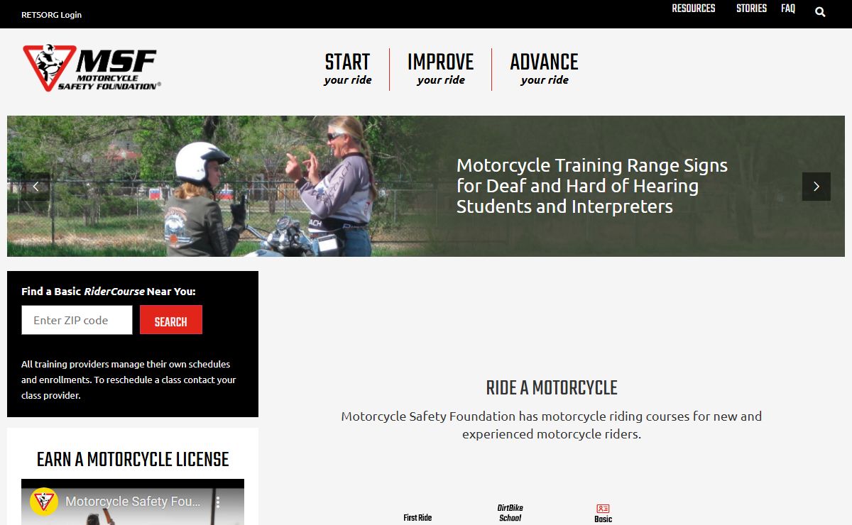 MSF - Motorcycle Safety Foundation