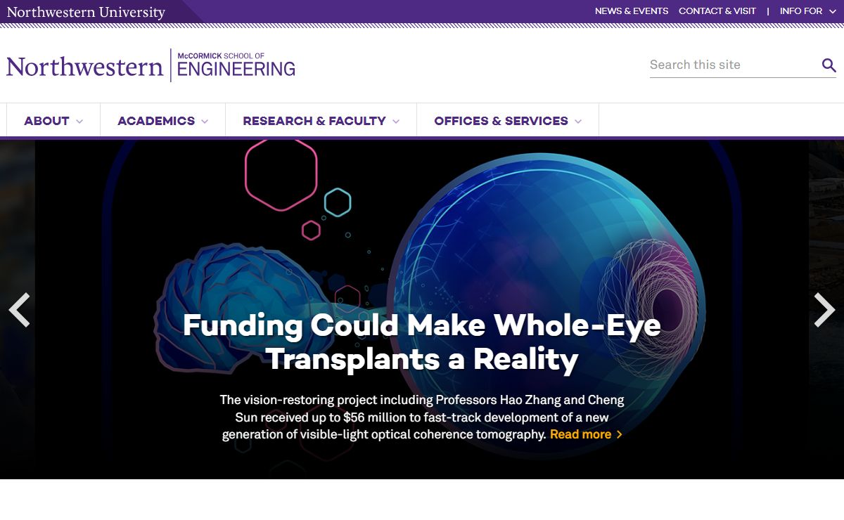 Northwestern's McCormick School of Engineering