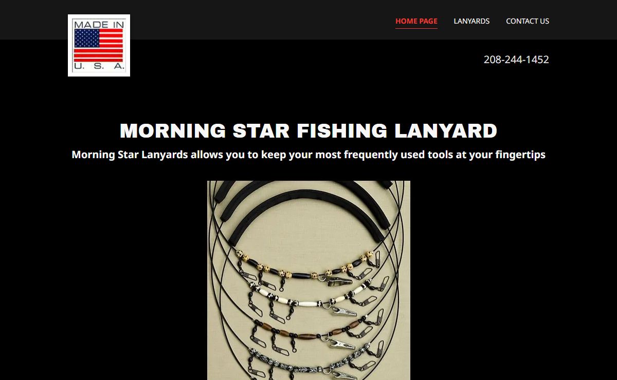 Morning Star Lanyards - Fishing Lanyard, Morningstar Lanyard