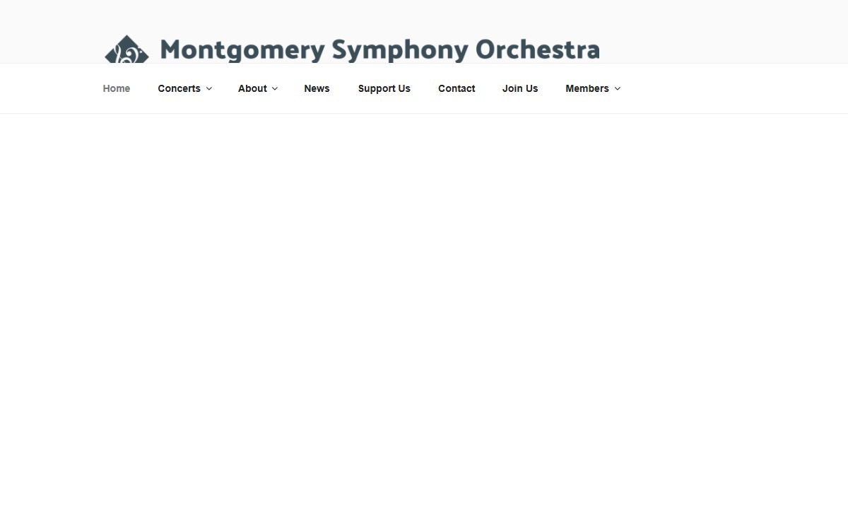 Montgomery Symphony Orchestra – Takoma Park, MD