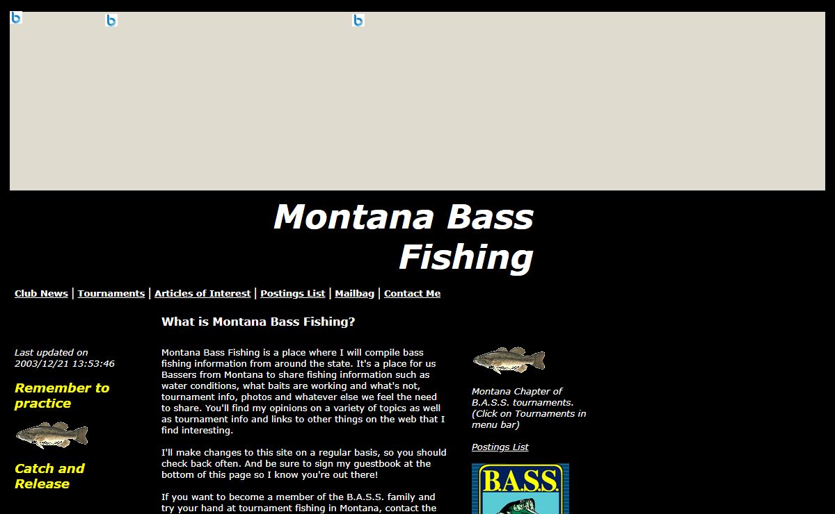 Montana Bass Fishing
