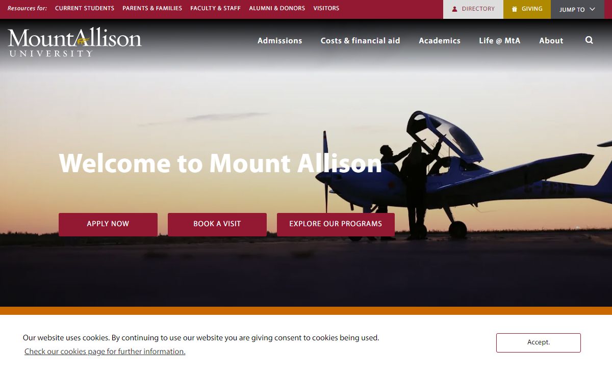 Welcome to Mount Allison University