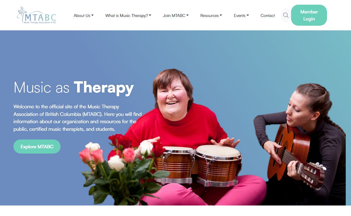 Homepage - Music Therapy Association of BC