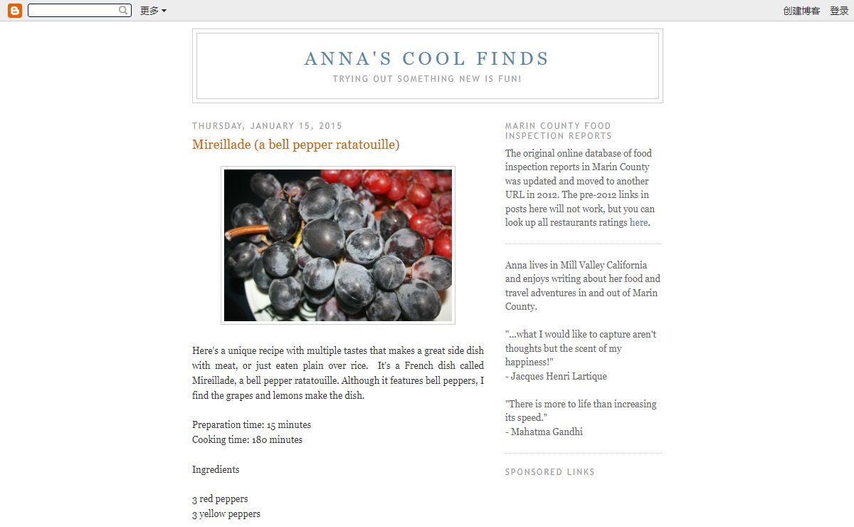 Anna's Cool Finds