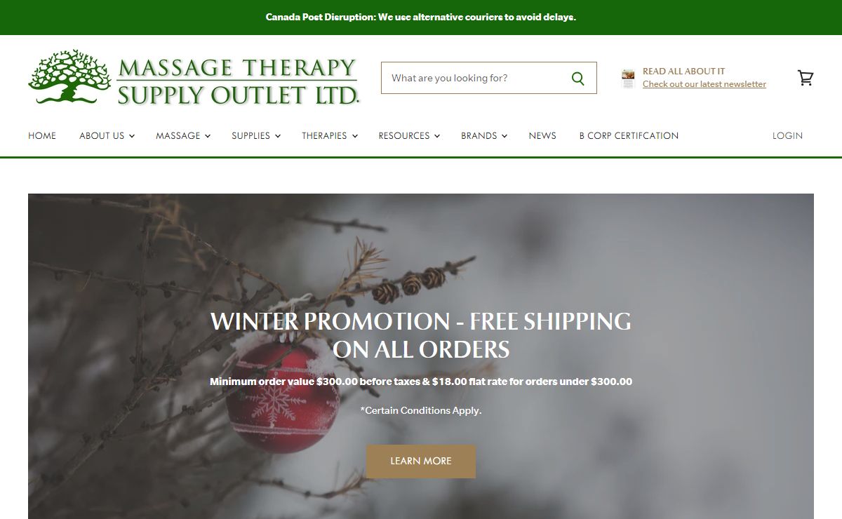 Massage Oils, Massage Tables, Therapy Supplies, Natural, Holistic — Massage Therapy Supply Outlet Ltd