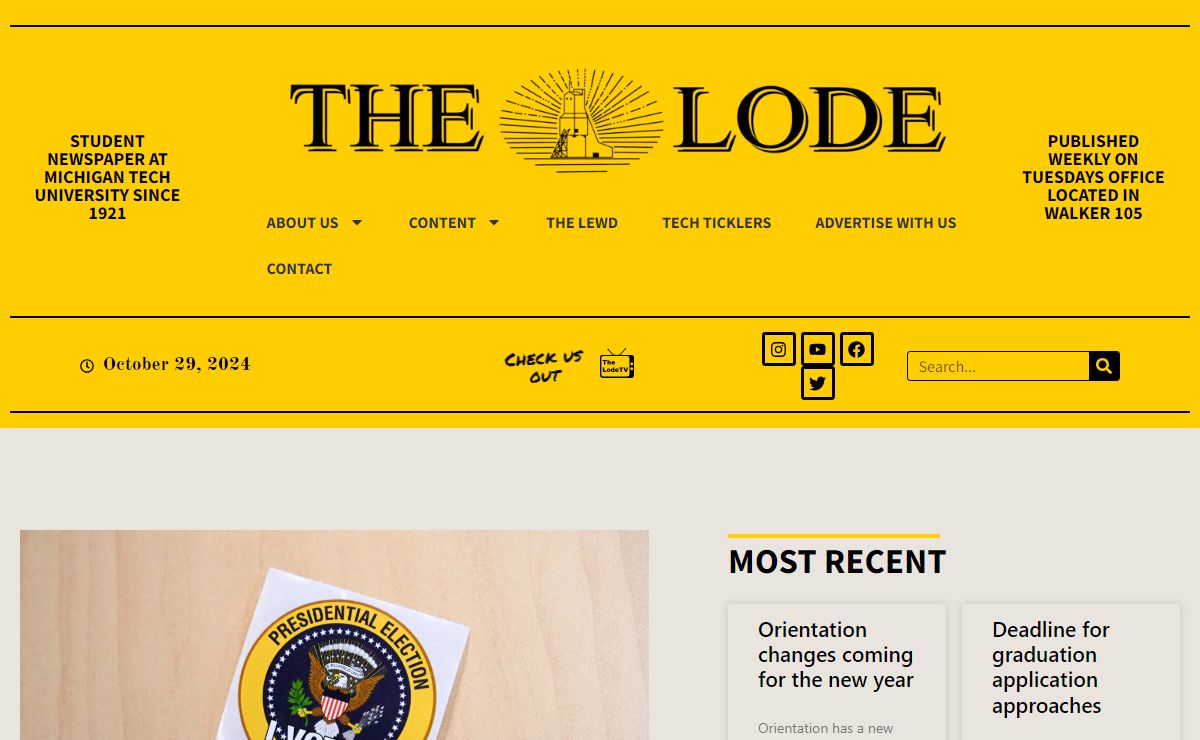 The Lode Student Newspaper