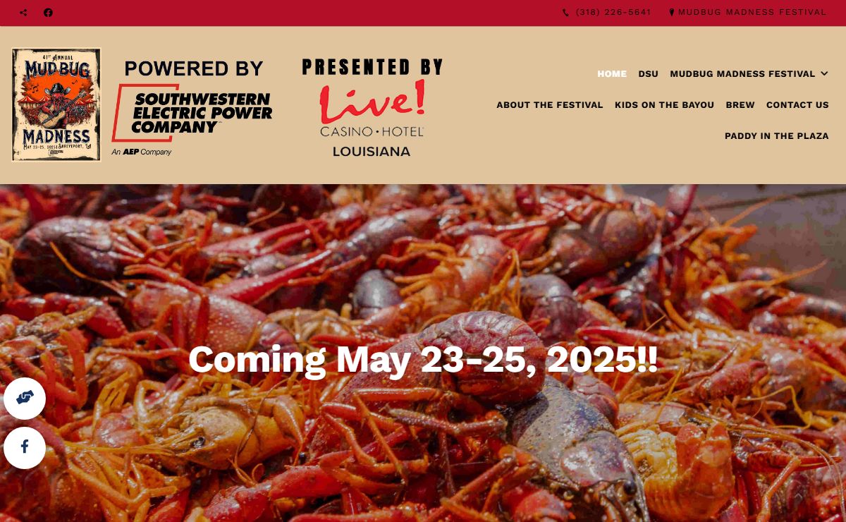 Mudbug Madness Festival | Shreveport, LA