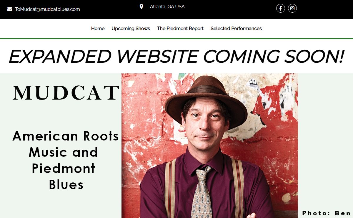 Mudcat – American Roots Music and Piedmont Blues