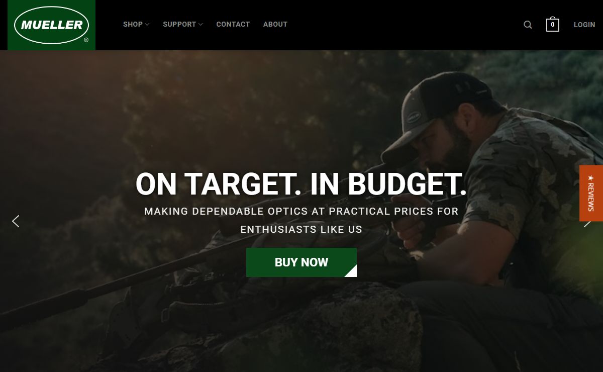 Buy Mueller Rifle Scopes | Quality Optics for Precision Shooting