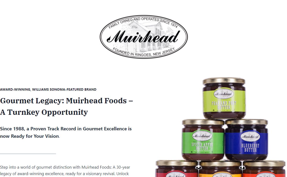 Muirhead Foods – Family Owned and Operated