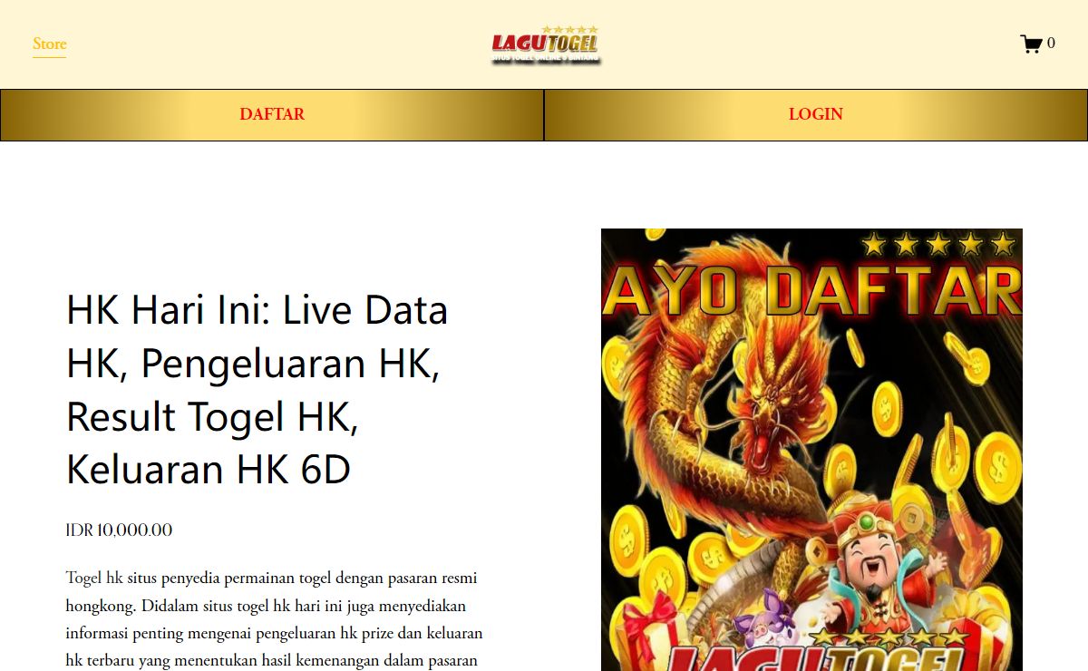 HK Hari Ini: Live Data HK, Pengeluaran HK, Result Togel HK, Keluaran HK 6D