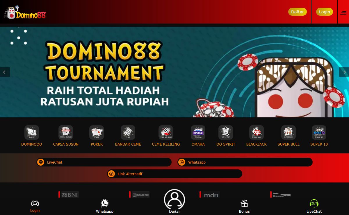Domino88: Game Poker Online Domino 88 Asia Termurah