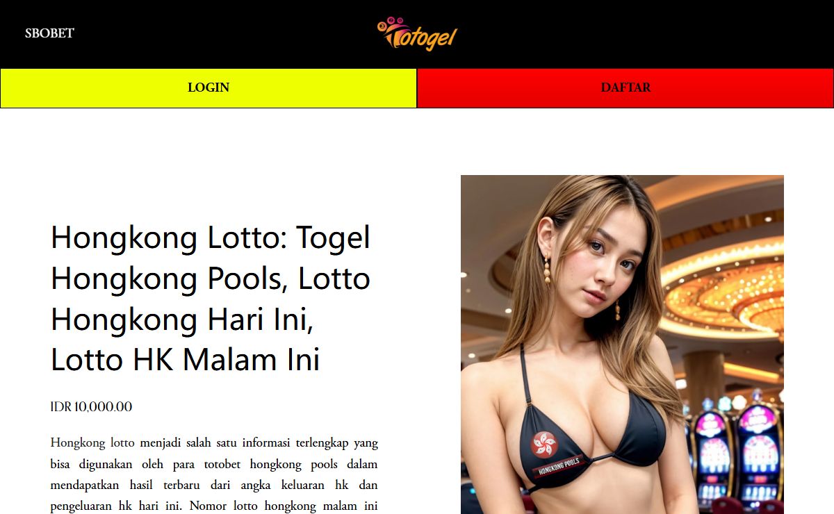 Hongkong Lotto: Togel Hongkong Pools, Lotto Hongkong Hari Ini, Lotto HK Malam Ini