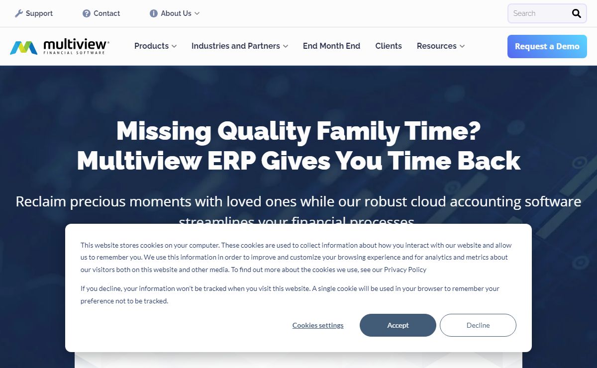 Multiview ERP | Top Enterprise Accounting Software | Financial ERP Solution