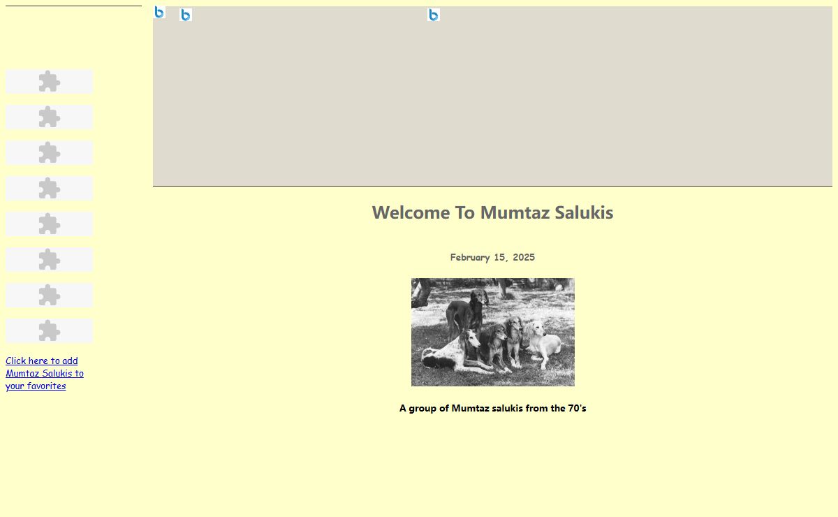 Mumtaz Salukis