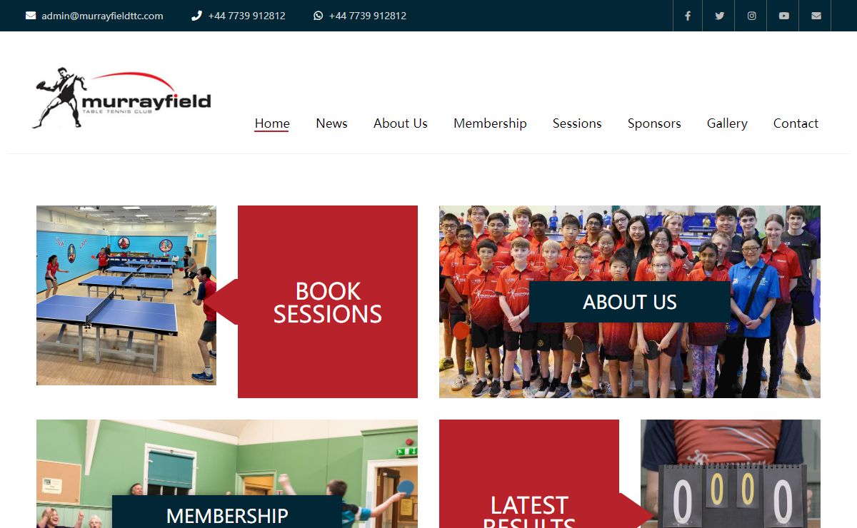 Murrayfield Table Tennis Club