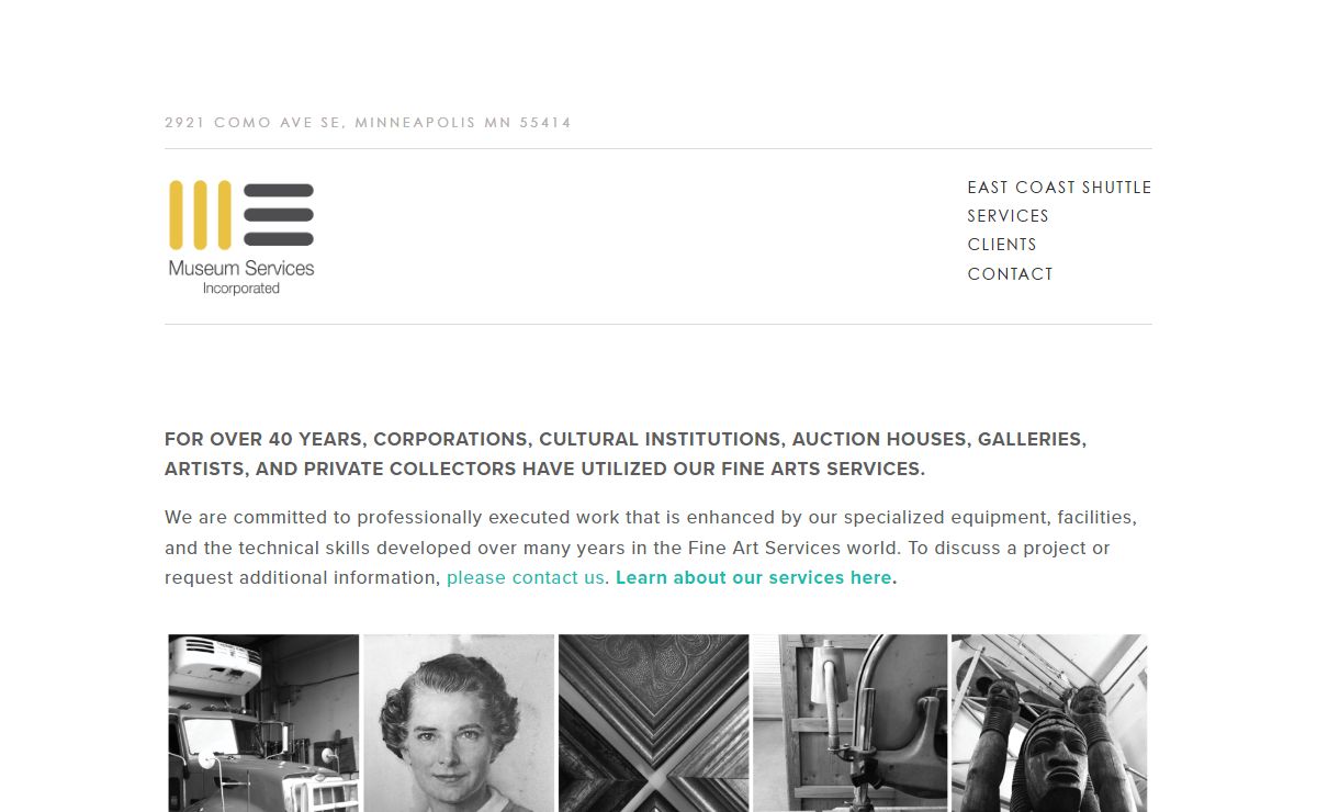 Museum Services Inc. | Fine Art Services | Installation, Shipping, Framing, Custom Fabrication, Secure Storage, Conservation