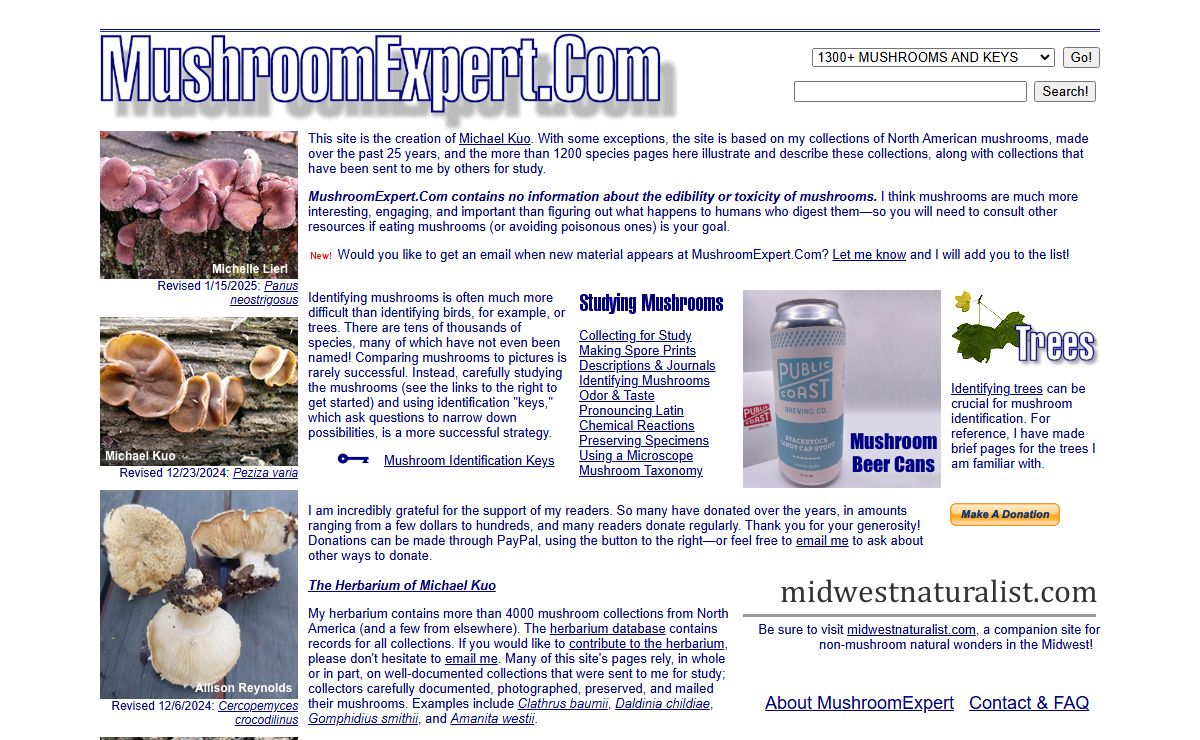 MushroomExpert.Com