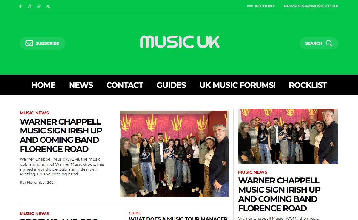 Music.co.uk | UK Music Breaking News, Views & Forums