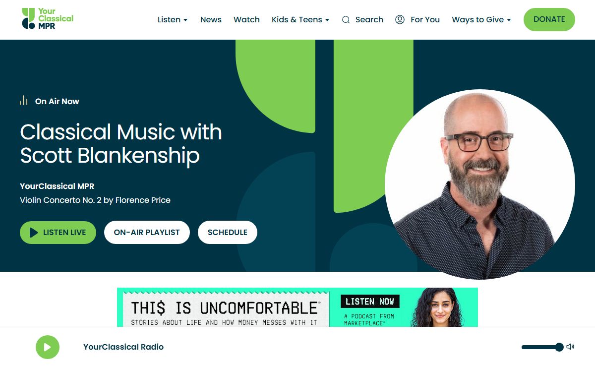 YourClassical MPR from Minnesota Public Radio