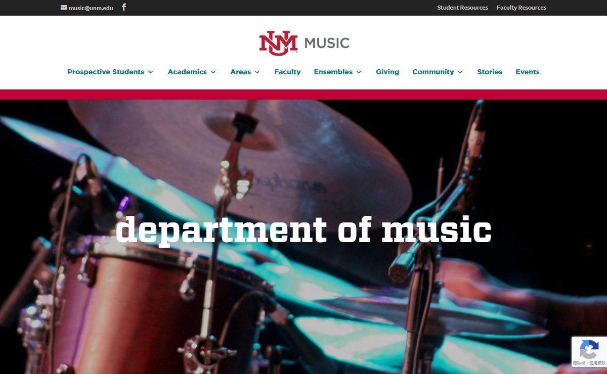 The University of New Mexico Department of Music - College of Fine Arts