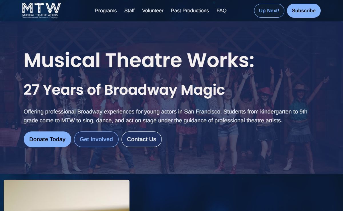 Musical Theatre Works: