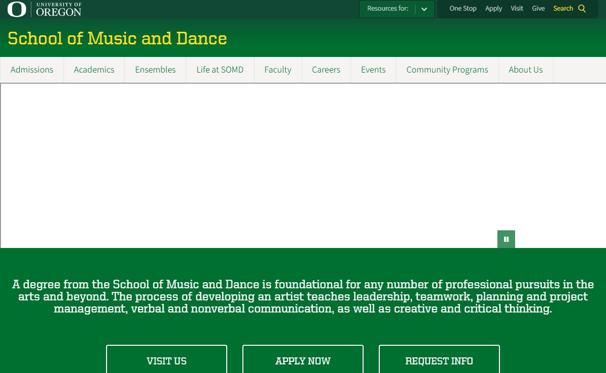 School of Music and Dance | University of Oregon