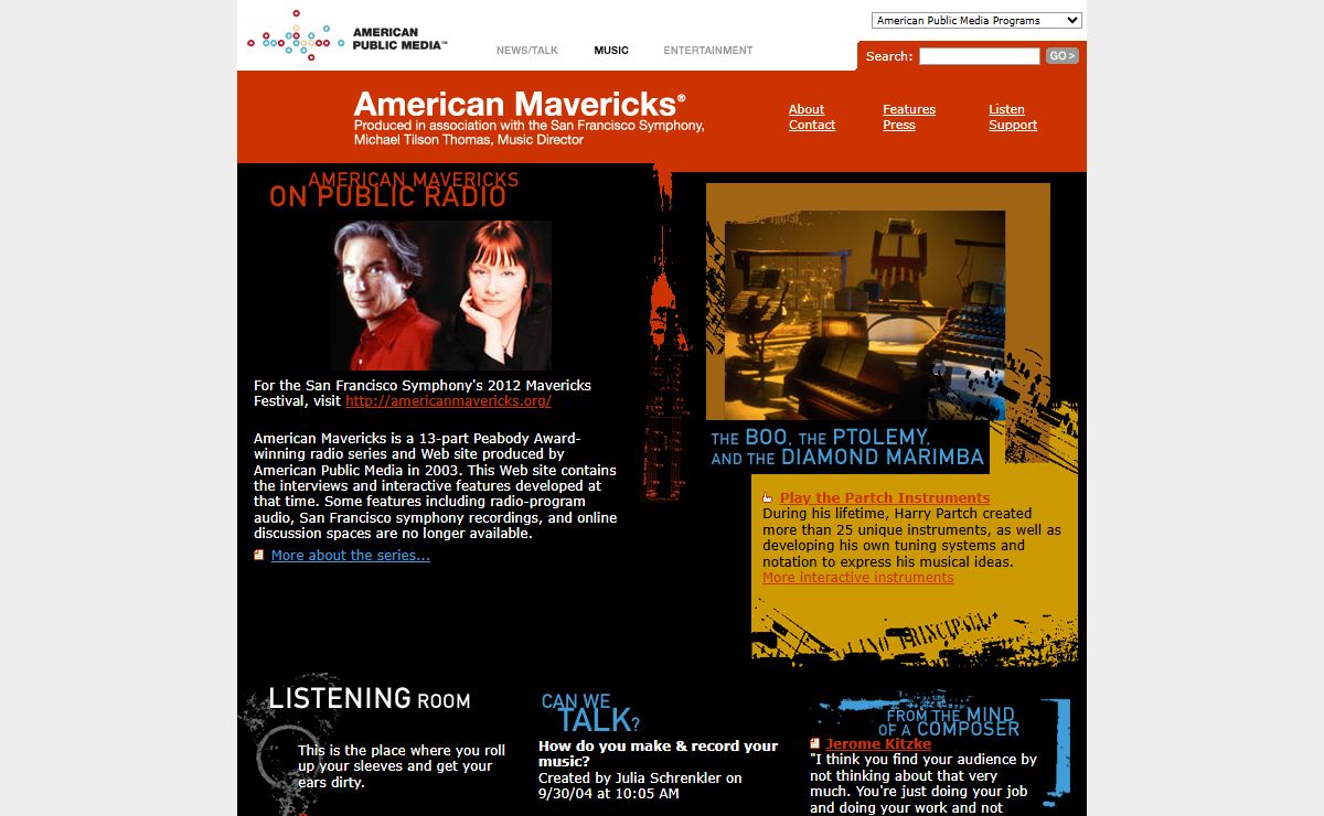 American Mavericks from American Public Media