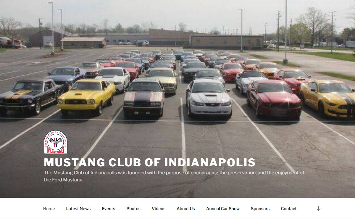 Mustang Club of Indianapolis – The Mustang Club of Indianapolis was founded with the purpose of encouraging the preservation, and the enjoyment of the Ford Mustang.