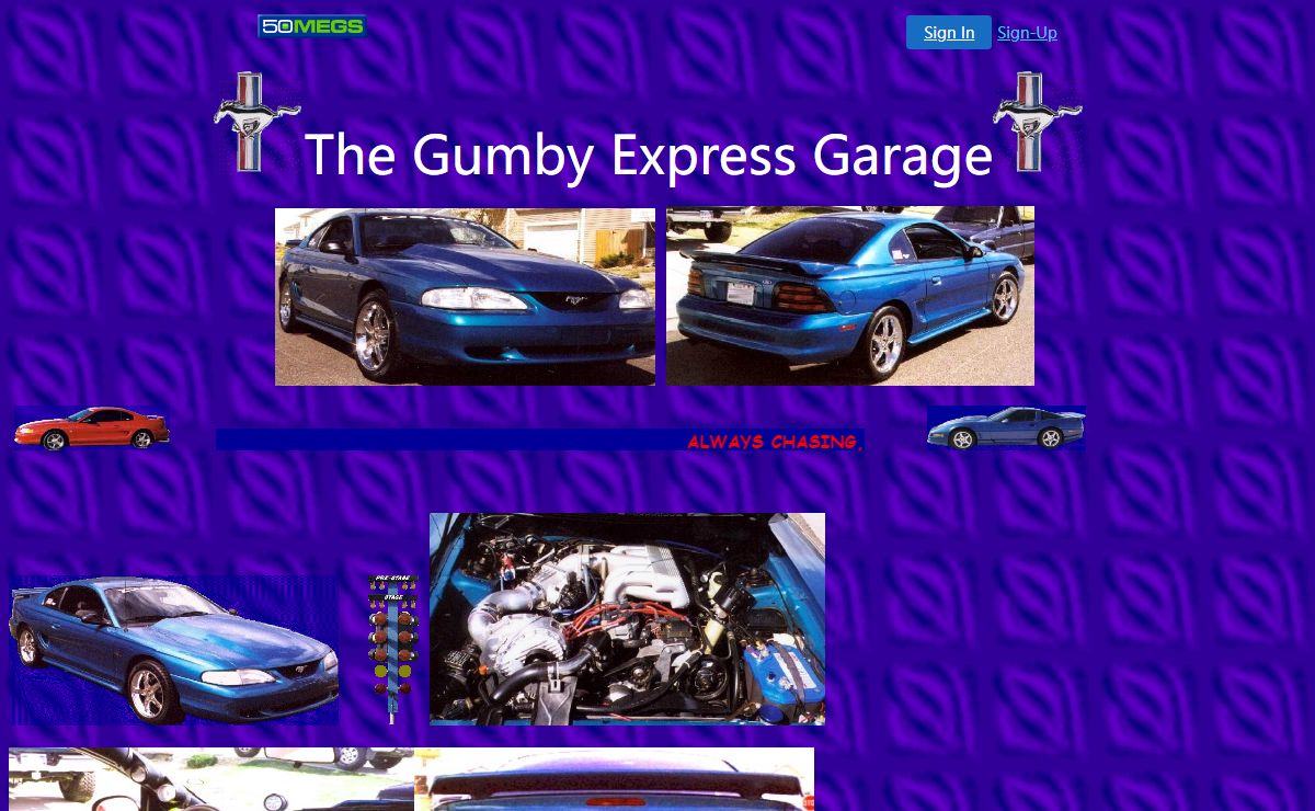 The Gumby Express Home Page