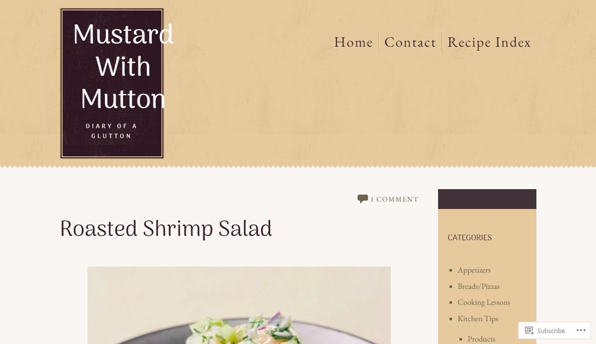 Mustard With Mutton | DIARY OF A GLUTTON