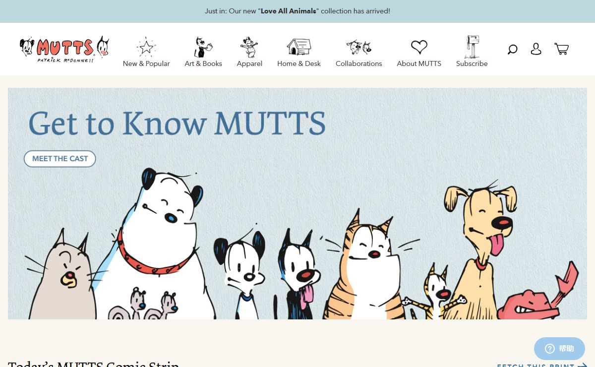 Home | MUTTS Comics