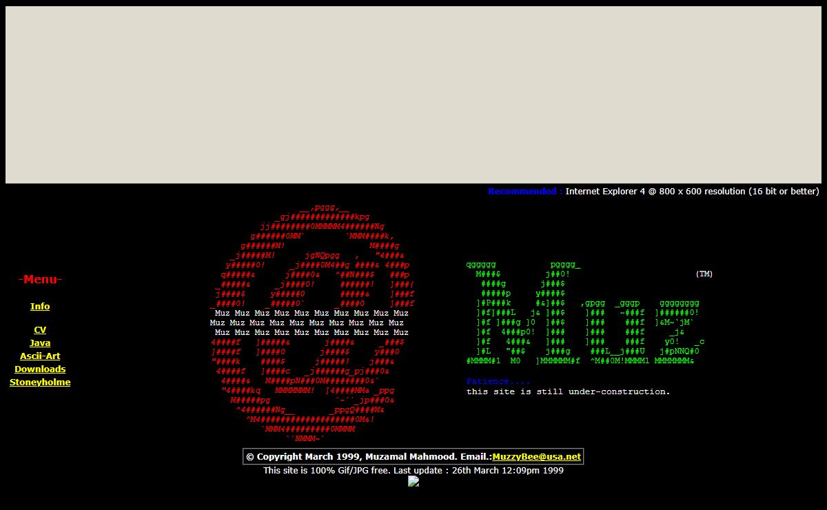 Muz's Homepage