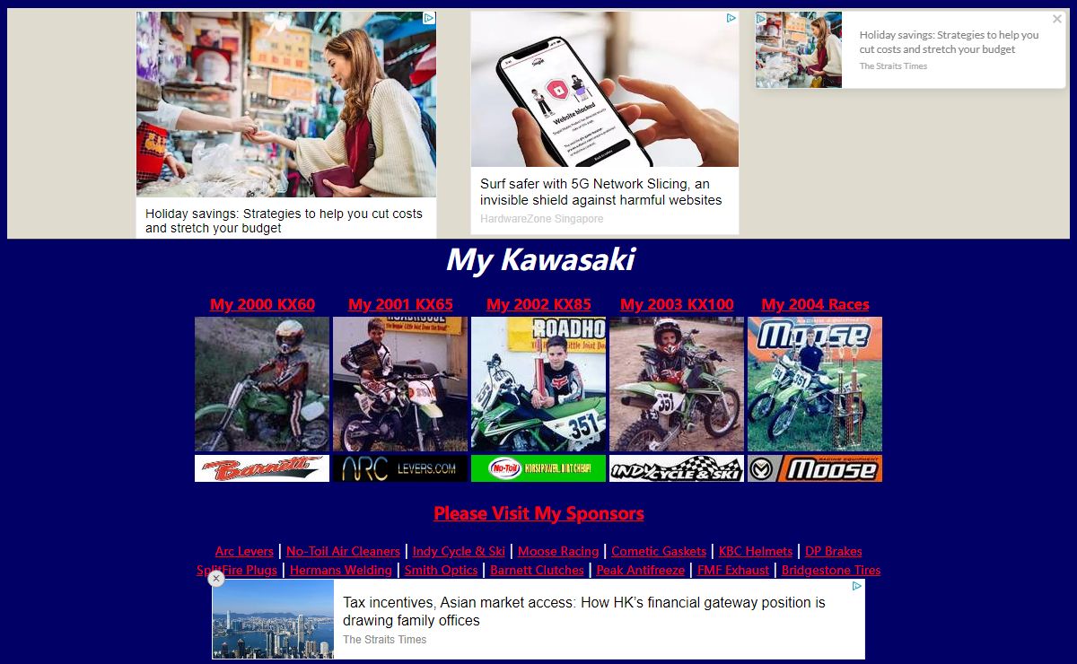 My Kawasaki kx60 kx65 kx85 kx100 Moose Racing + Indy Cycle Sponsor MotocrossAdam #351