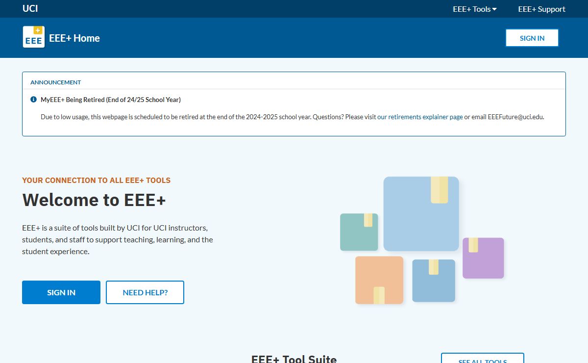EEE+ Home | UCI