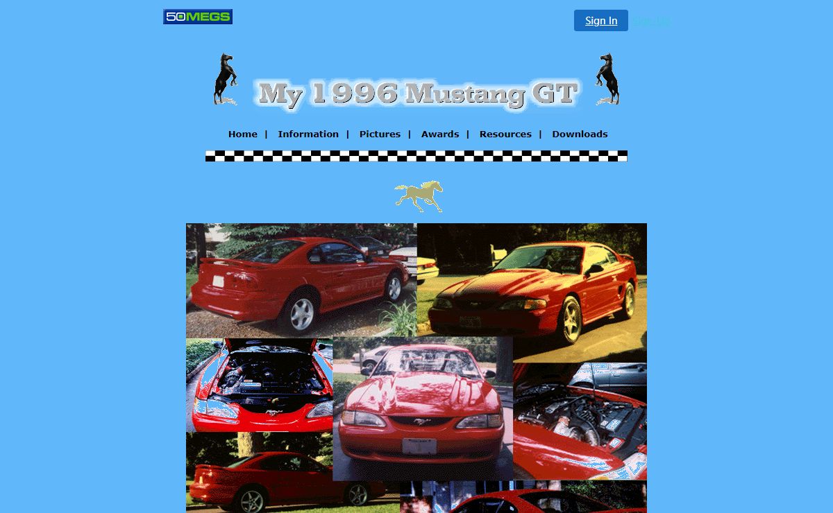 My 1996 Mustang GT | Home