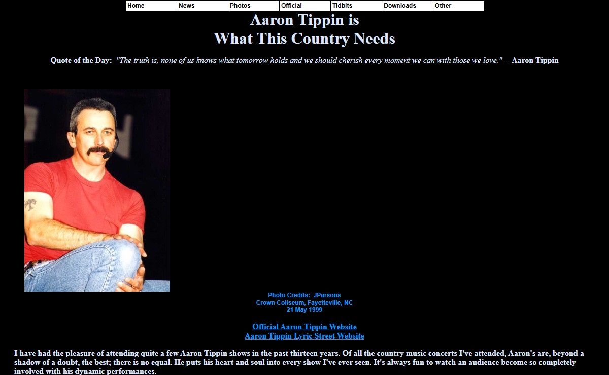Aaron Tippin is What This Country Needs