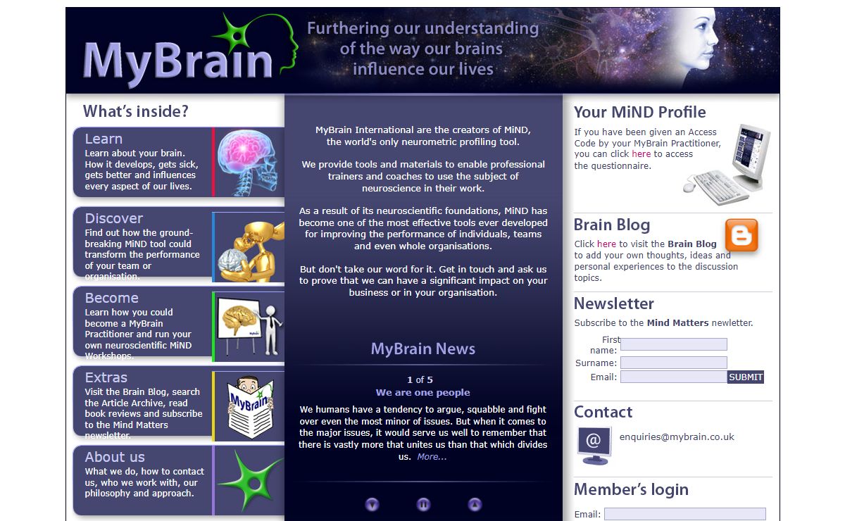 MyBrain International Limited – Creators of the world's first Neurometric