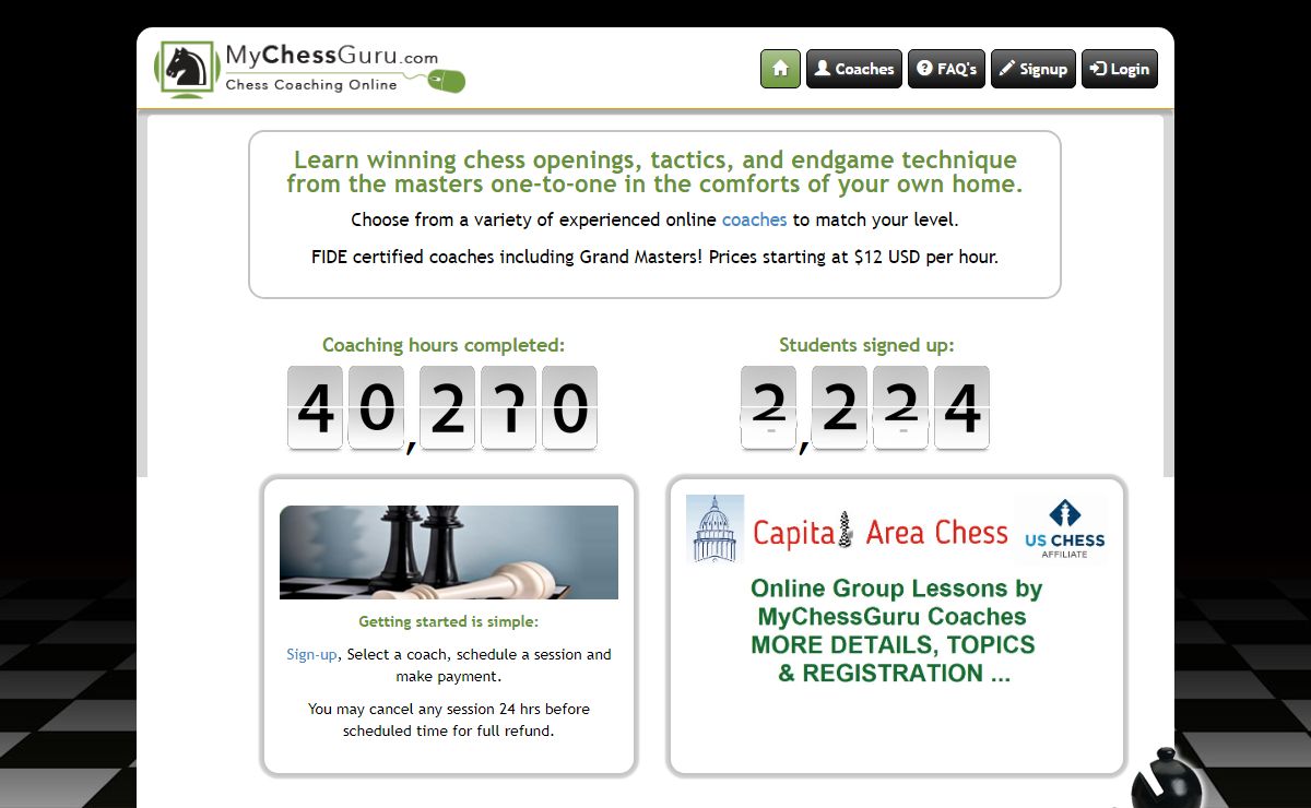 MyChessGuru.com - Chess Coaching Online