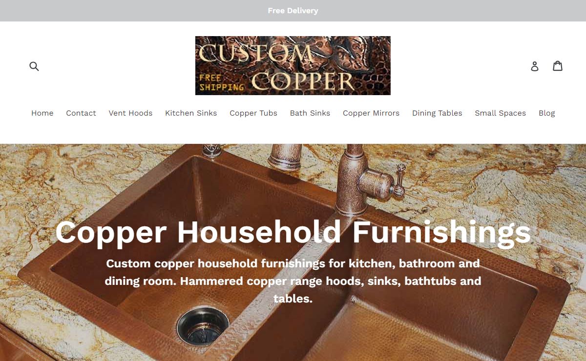 Custom Copper Products