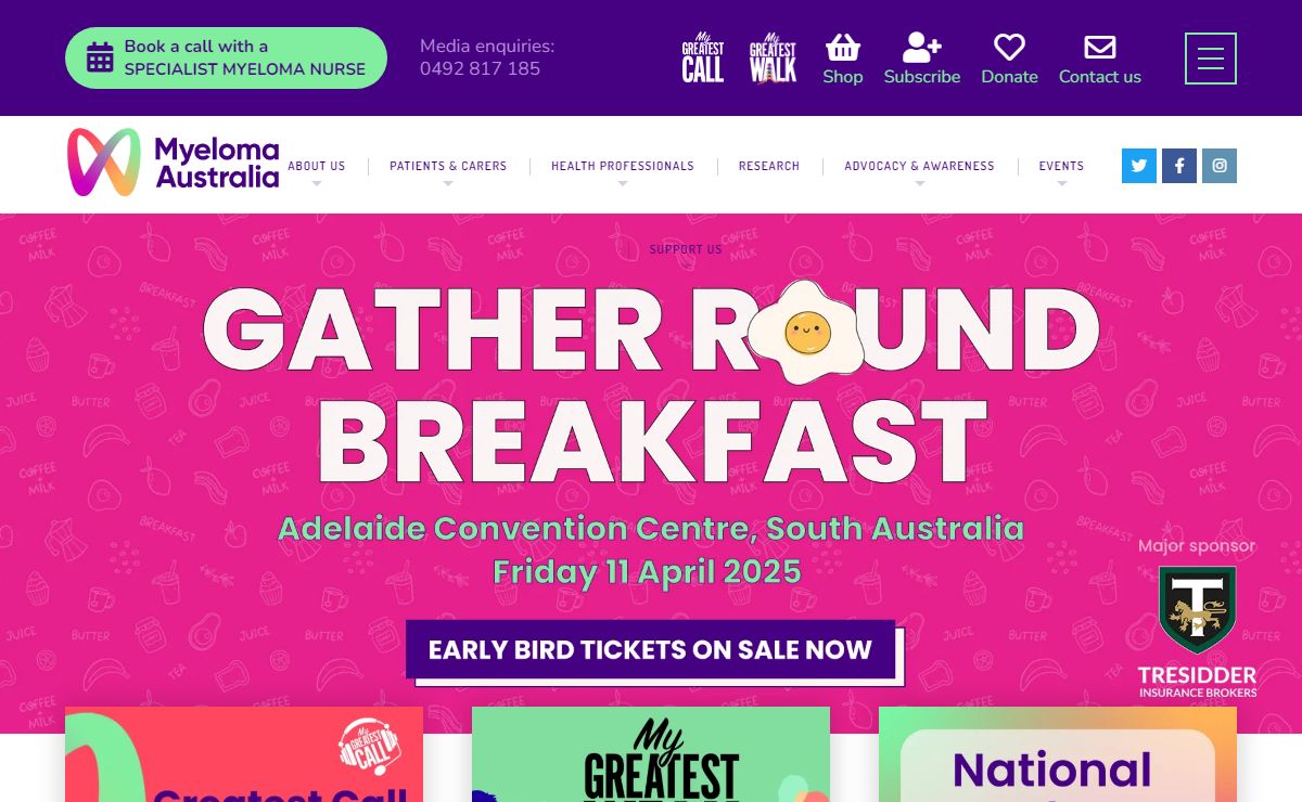 Myeloma Australia - Home - Myeloma Australia