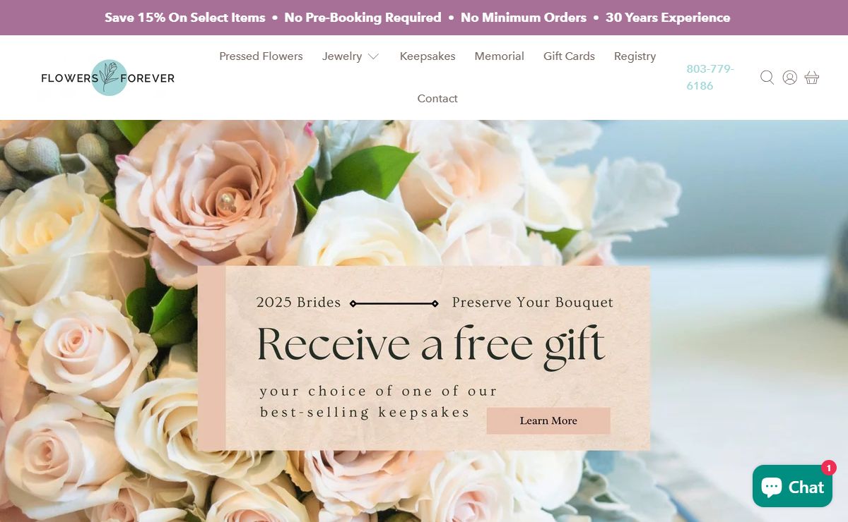 My Flowers Forever | Jewelry from Wedding & Funeral Flowers