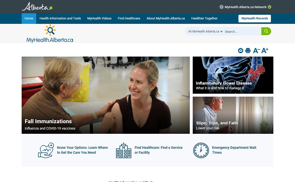 MyHealth.Alberta.ca