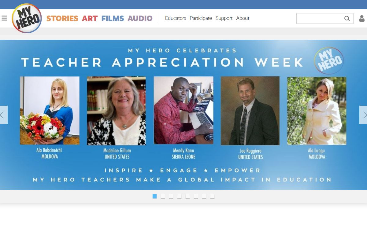 Stories, Art and Media on Heroes Around the World | MY HERO