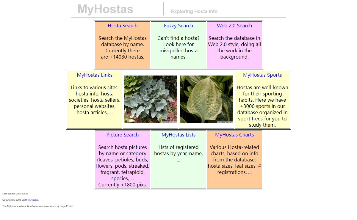 MyHostas Overview