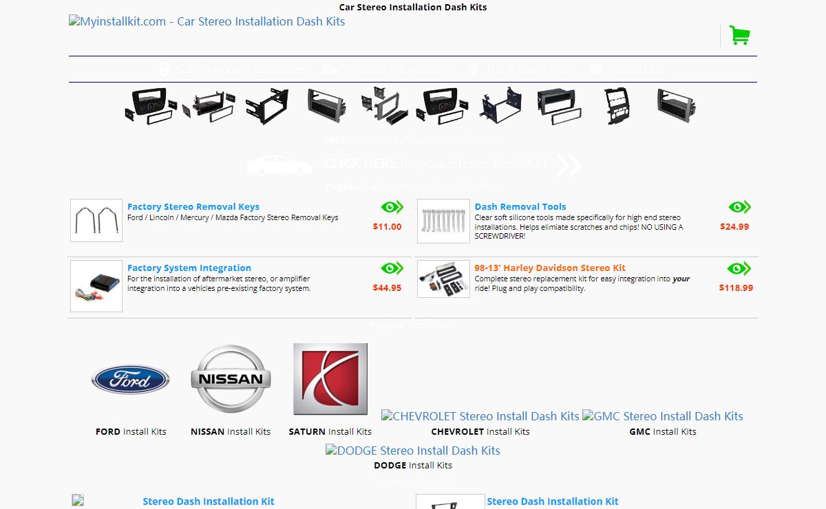 Car Stereo Dash Installation Kits and Accessories - Install YOUR next car stereo / radio yourself!