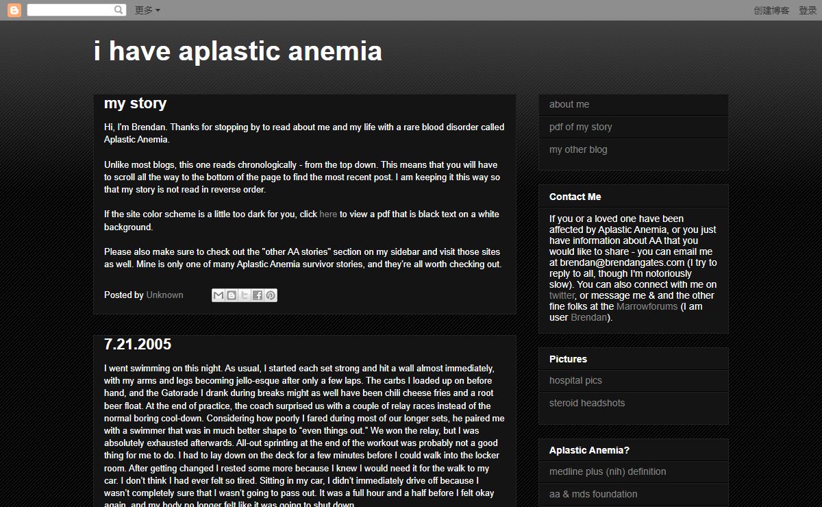 i have aplastic anemia