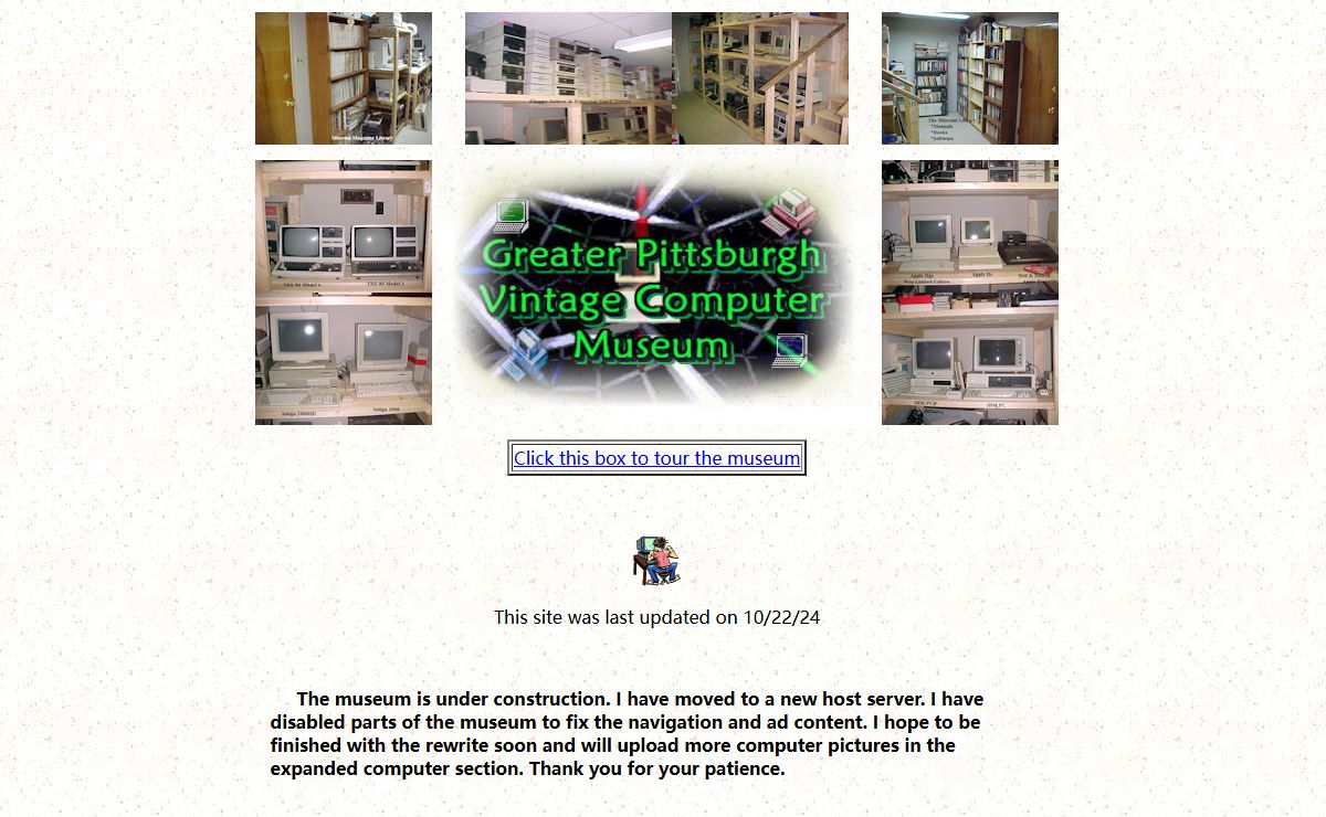 Greater Pittsburgh Vintage Computer Museum
