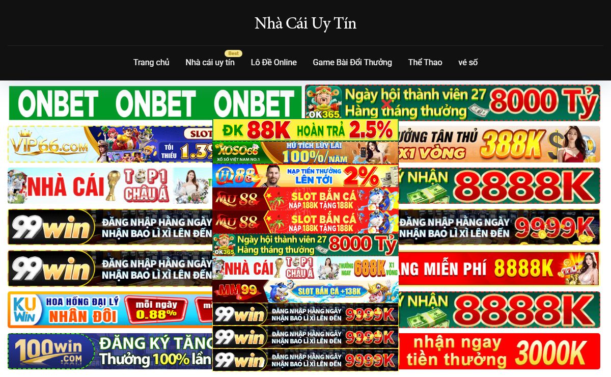 Top 7+ trang cá độ bóng đá uy tín nhất Việt Nam 2025